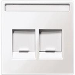 Merten MEG4574-0319. Produktfarbe: Weiß, Markenkompatibilität: Merten, Material: Thermoplast (MEG4574-0319)