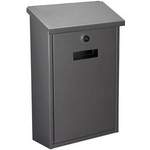 Velleman BG10003 BG10003 Briefkasten Silber Schlüsselschloss (BG10003)