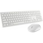 Dell Pro KM5221W Tastatur-und-Maus-Set (KM5221W-WH-GER)