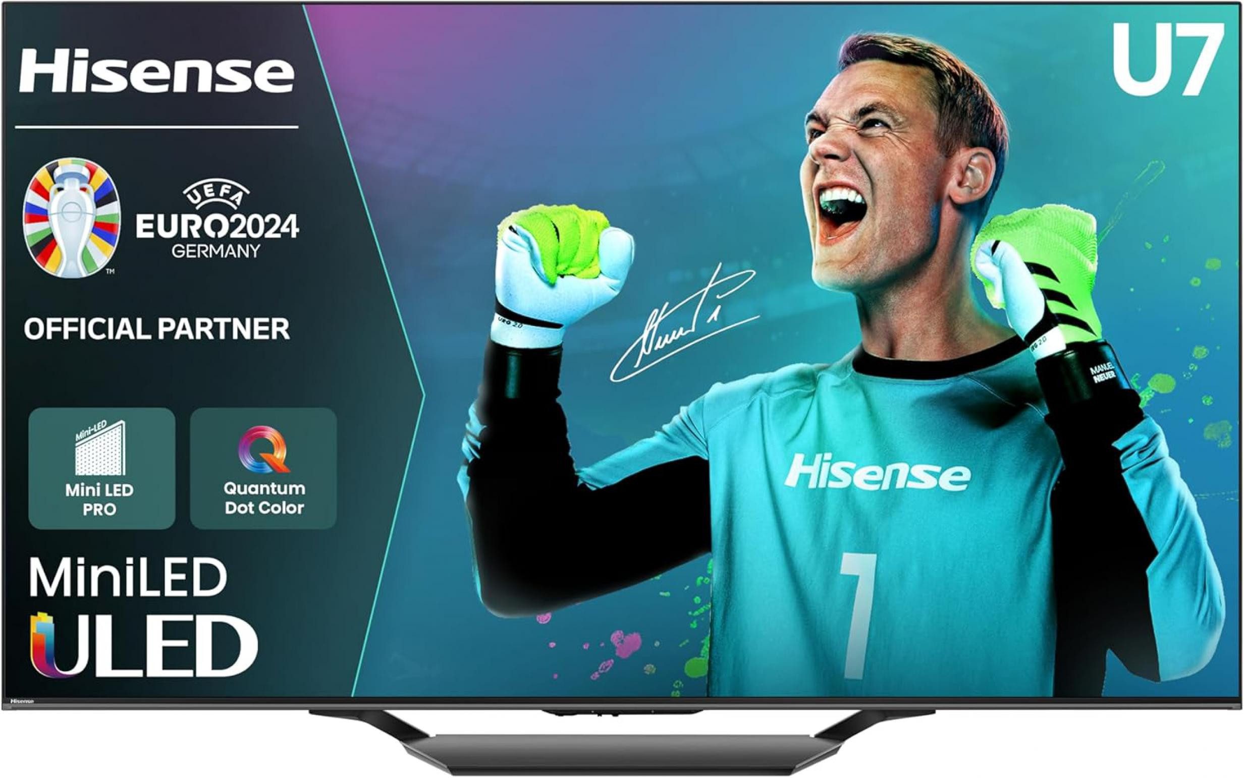 Hisense 85U7NQ sw LED-TV Mini LED UHD Multituner BT Smart Dolby Vision HDR10+ [Energieklasse D] (20013352)