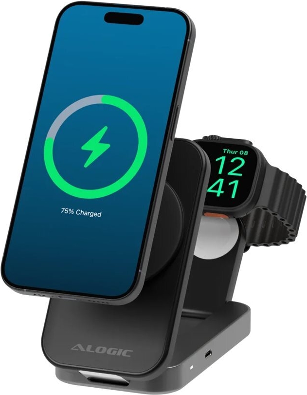 Alogic FLIP 2IN1 QI2 WIRELESS (AL21WCFL-BK)