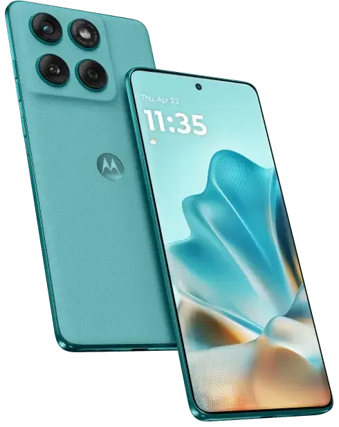 Motorola Edge 60 Fusion 256GB Amazonite EU 16,94cm (6,67") OLED Display, Android 15, 50MP Dual-Kamera [Energieklasse A] (PB7E0034SEEU)