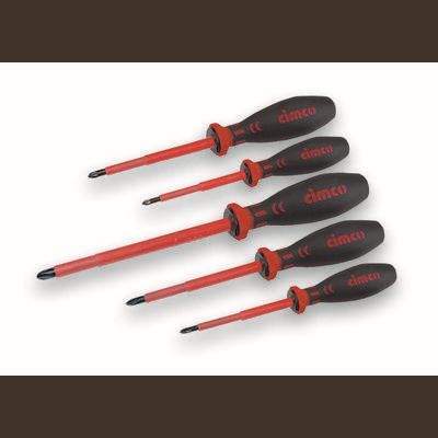 Cimco VDE Schraubendreher-Set 5teilig Schlitz (117700)