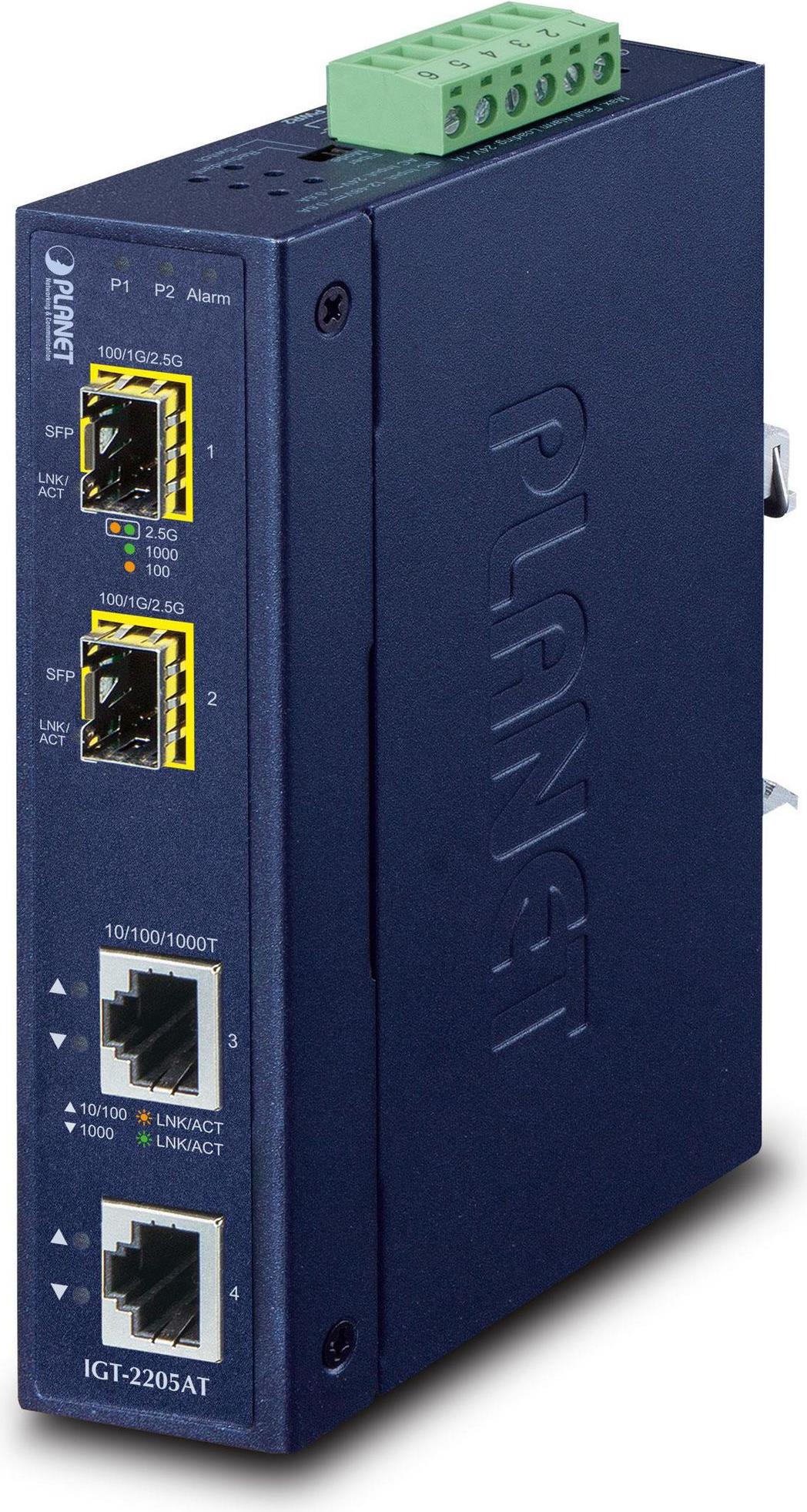 Planet IP30 Industrial 2-port (IGT-2205AT)