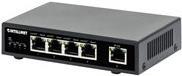Intellinet - Switch - 4 x 10/100/1000 (PoE+) + 1 x 10/100/1000 (Uplink) - Desktop - PoE+ (62 W)