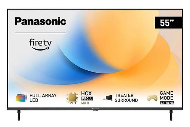 Panasonic TV-55W90AEG 139cm 55" 4K Full-Array-LED 144 Hz Smart TV Fernseher [Energieklasse G] (TV-55W90AEG)