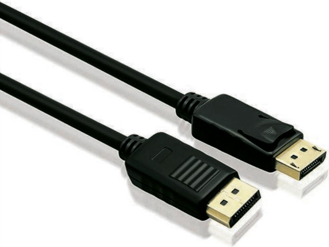 STANDARD DisplayPort Kabel, DP ST - ST, schwarz, 1 m (S3685)