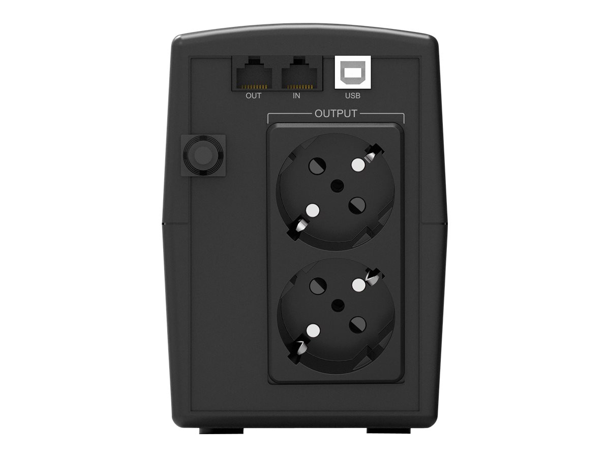 PowerWalker Basic VI 1000 STL Line-Interaktiv 1000 VA 600 W USB Tower Schwarz