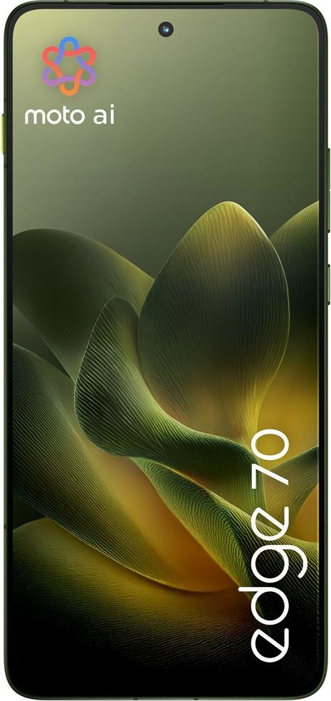 Motorola Edge 70 5G Smartphone 12 GB RAM 512 GB 6,67" pOLED 120 Hz 50 MP Dual Kamera PANTONE Bronze Green