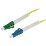 LWL-1-Faser-Patchk. 5mtr.LC-LC(APC), 9/125u, OS2, G657A2, AD=2mm, flexible Knickschutztülle, Synergy21 (S215725)