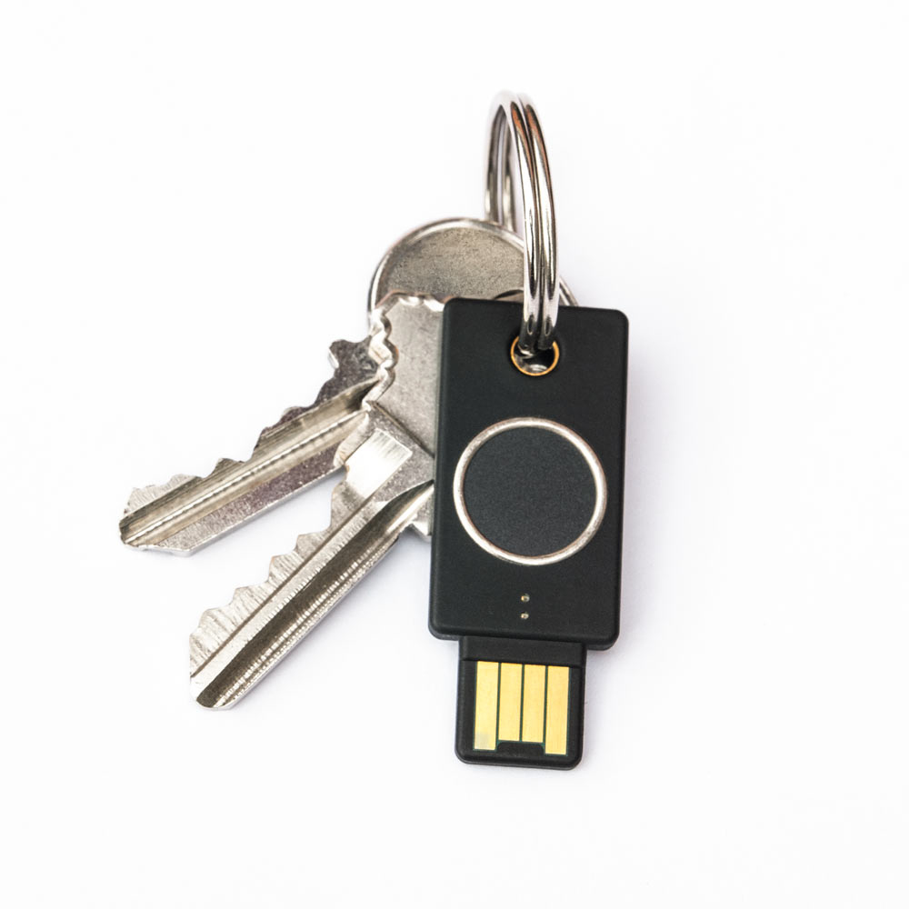 Yubico YubiKey Bio FIDO Edition Biometrischer USB-A Sicherheitsschlüssel Schwarz