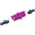 Lightwin High Quality LWL Kupplung, LSH (E2000 kompatibel), simplex, Multimode OM4 Kupplungen (LKUP E2-E2 MM OM4 LSH)