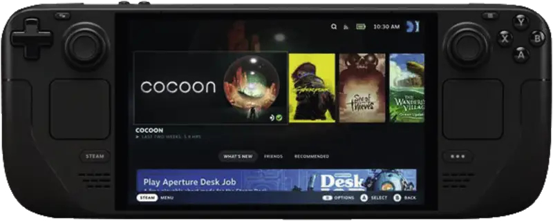 Valve Steam Deck OLED 7,4" HDR OLED 512 GB Schwarz