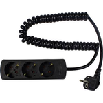 as - Schwabe 11432 Steckdosenleiste ohne Schalter Schwarz Schutzkontakt (11432)