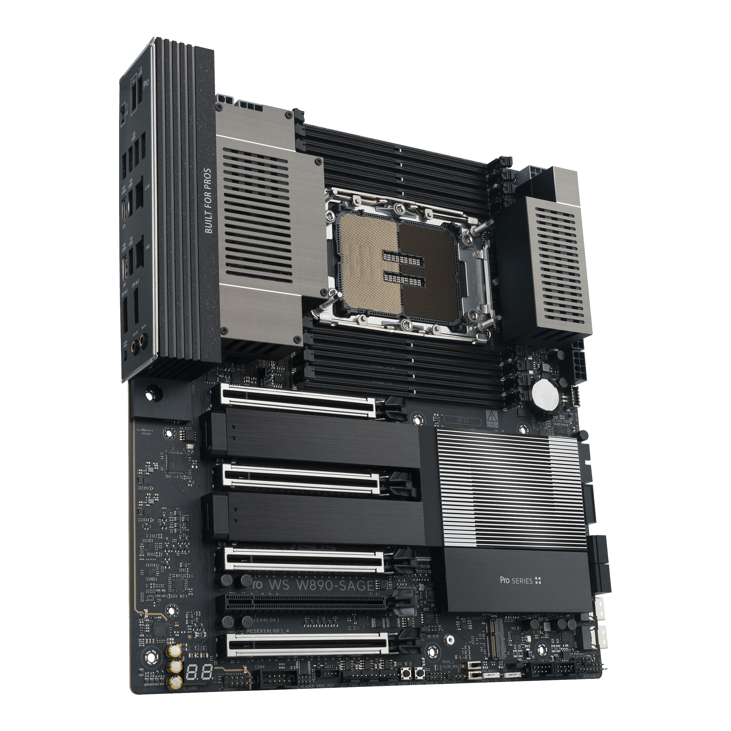 ASUS Pro WS W890-SAGE Mainboard Intel W890 LGA4710-2 DDR5 SSI CEB Schwarz
