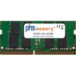 PHS-memory 16GB RAM Speicher für Acer Aspire 5 A515-51-512D DDR4 SO DIMM 2400MHz (SP245263)