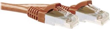 ACT FB2200 0.5m Cat6a SF/UTP (S-FTP) Braun Netzwerkkabel (FB2200)