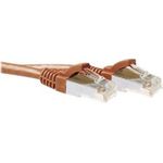 ACT FB2200 0.5m Cat6a SF/UTP (S-FTP) Braun Netzwerkkabel (FB2200)
