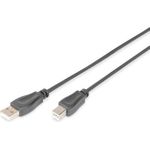 DIGITUS USB-Kabel USB (M) zu USB Typ B (M) (DB-300105-030-S)