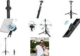 LogiLink Magnetischer ausziehbarer Selfie-Stick BT 5.0 86cm (BT0069)