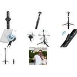 LogiLink Magnetischer ausziehbarer Selfie-Stick BT 5.0 86cm (BT0069)