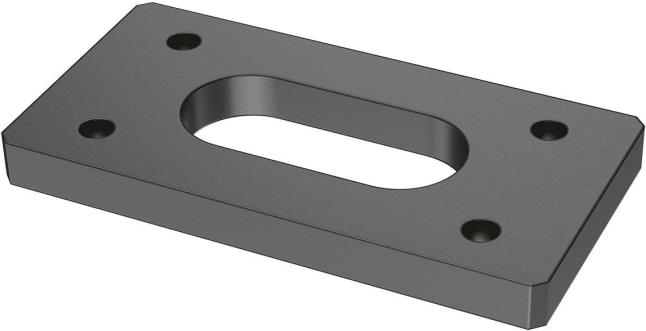 MENNEKES 18590 Fundamentplatte AMEDIO, Standfuß (18590)