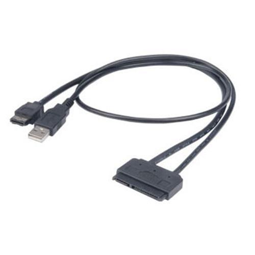 Akasa Flexstor eSATA-Kabel 0,4 m Schwarz
