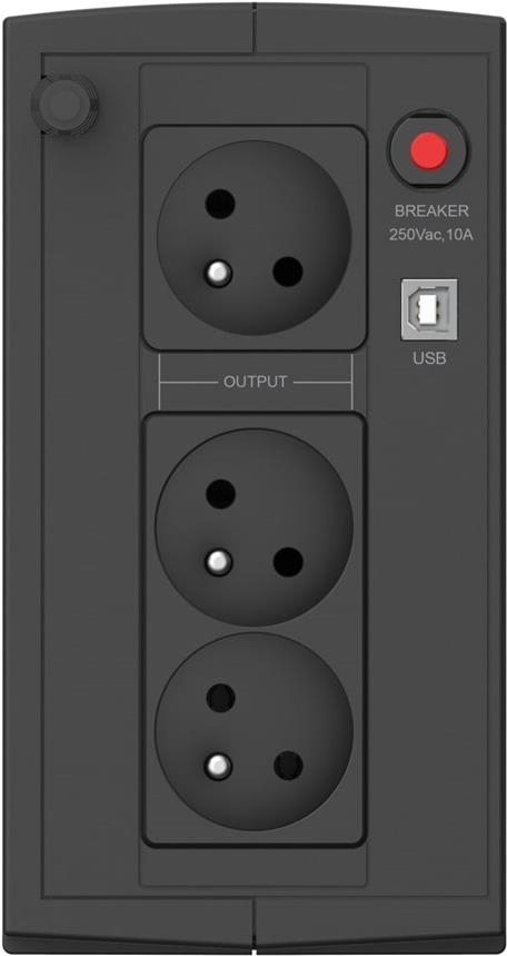 JE DUO 850 PL AVR USB UPS (T/DAVRTO-000K85/01)