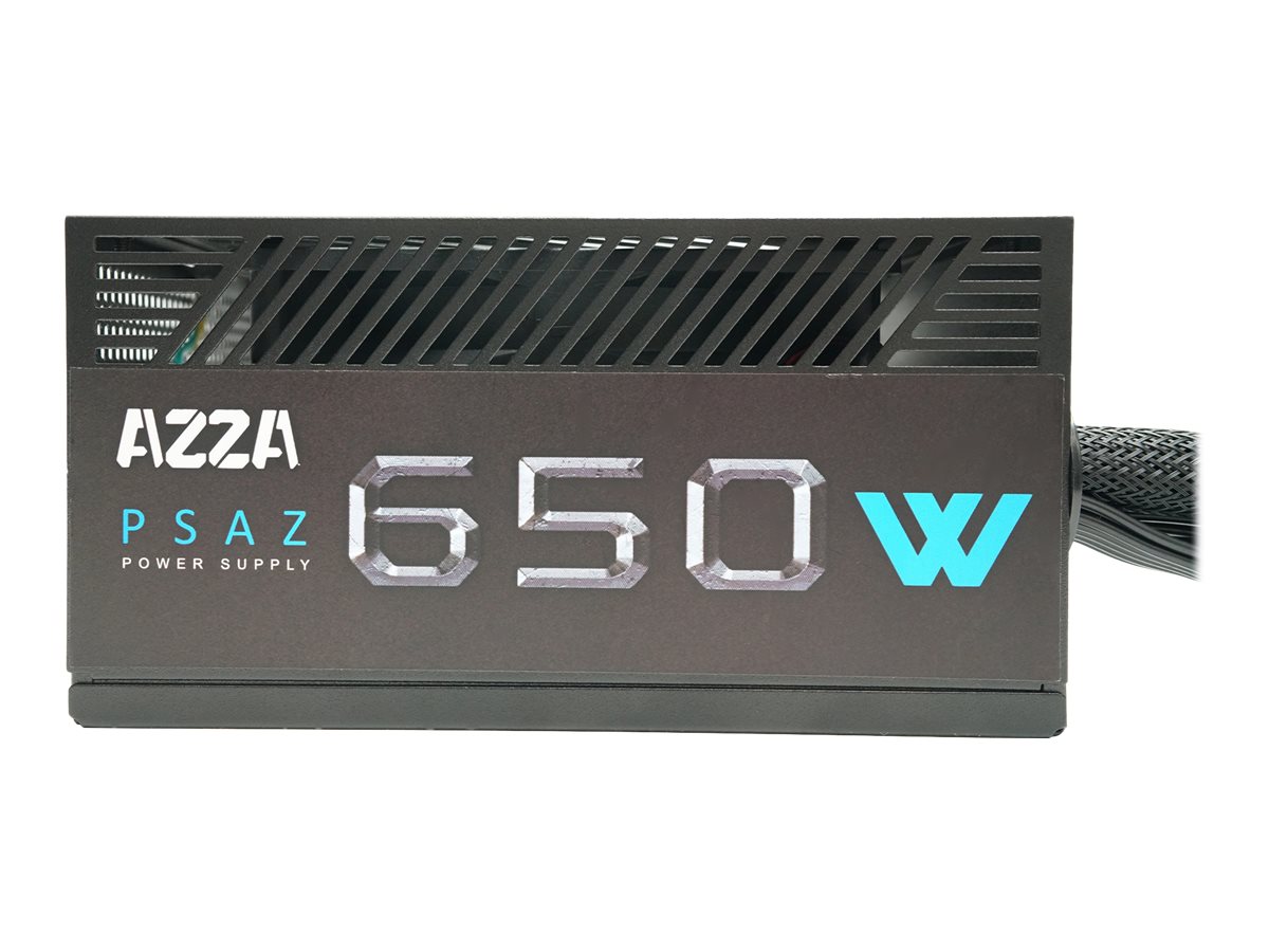 Azza PSAZ-650W PC-Netzteil 650 W 80 PLUS Bronze ATX Schwarz