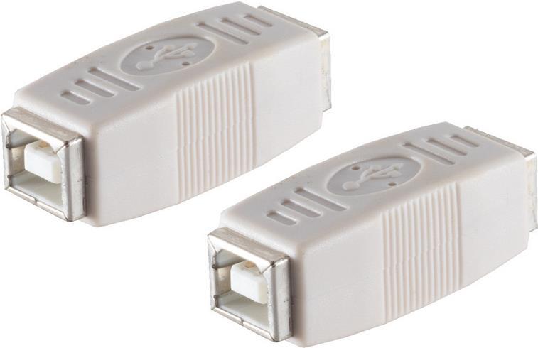 shiverpeaks BASIC-S USB Adapter USB-B Kupplung - USB-B Kupplung, im Polybeutel mit Euro- (BS77043)