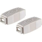 shiverpeaks BASIC-S USB Adapter USB-B Kupplung - USB-B Kupplung, im Polybeutel mit Euro- (BS77043)