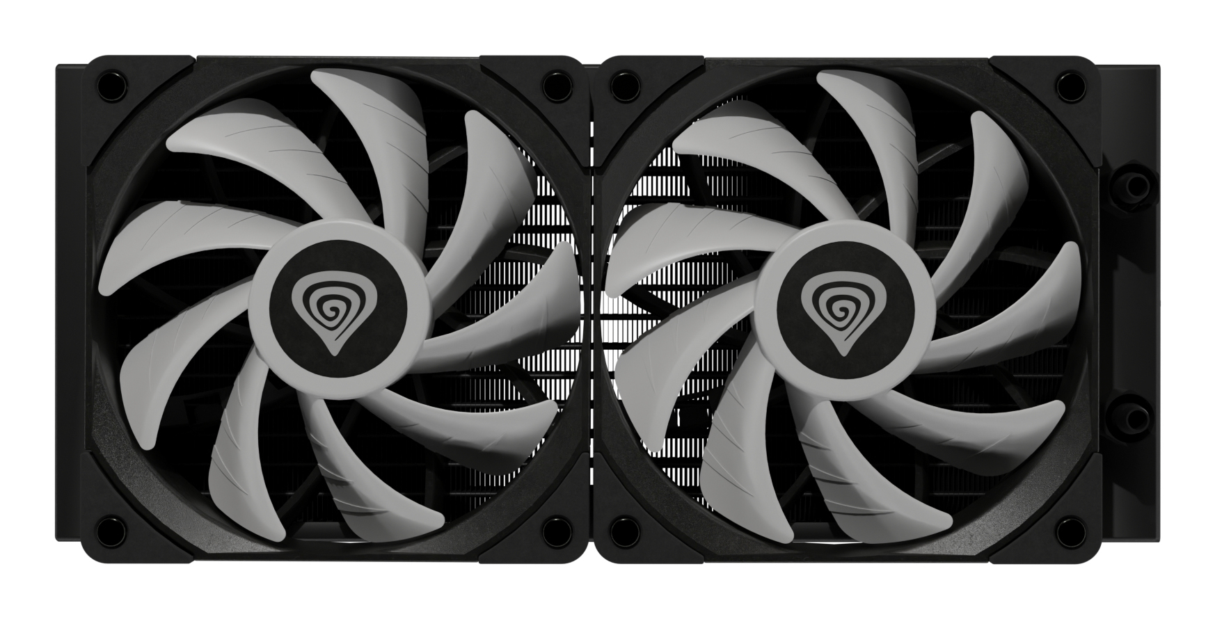 Genesis Hydria 240 ARGB Prozessor-Flüssigkeitskühlsystem Schwarz