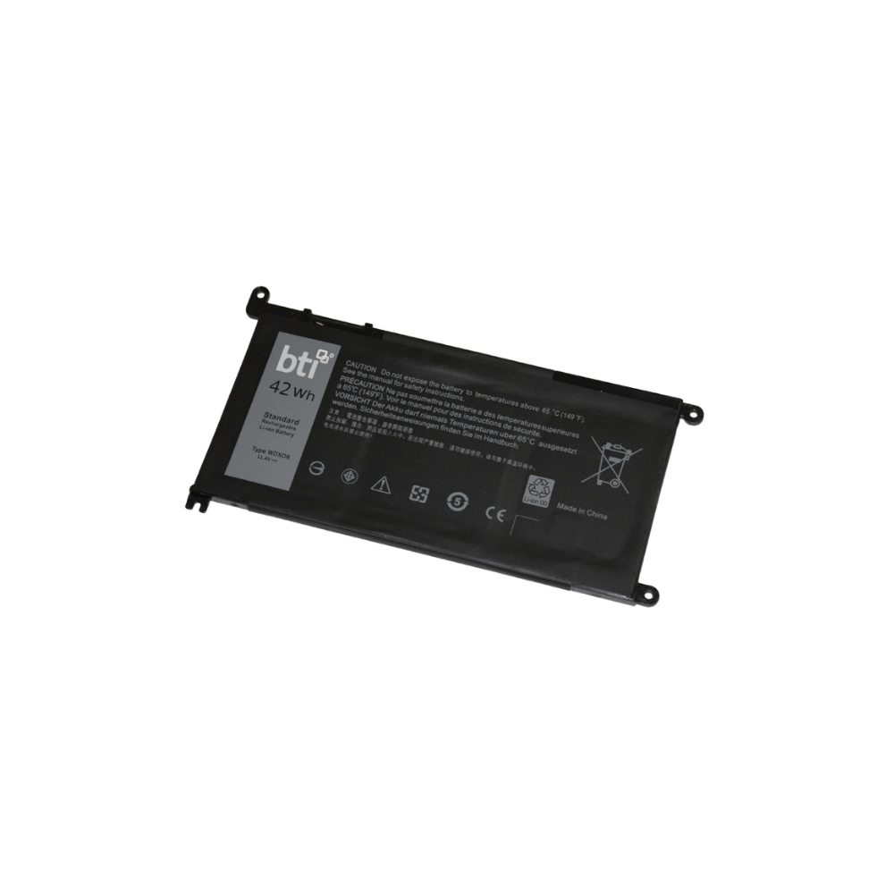 BTI WDX0R-BTI Notebook-Akku 3684 mAh 42 Wh Lithium-Polymer Schwarz
