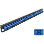 DeLOCK Rack-Montageblech für Glasfaser-Spleißbox (43351)