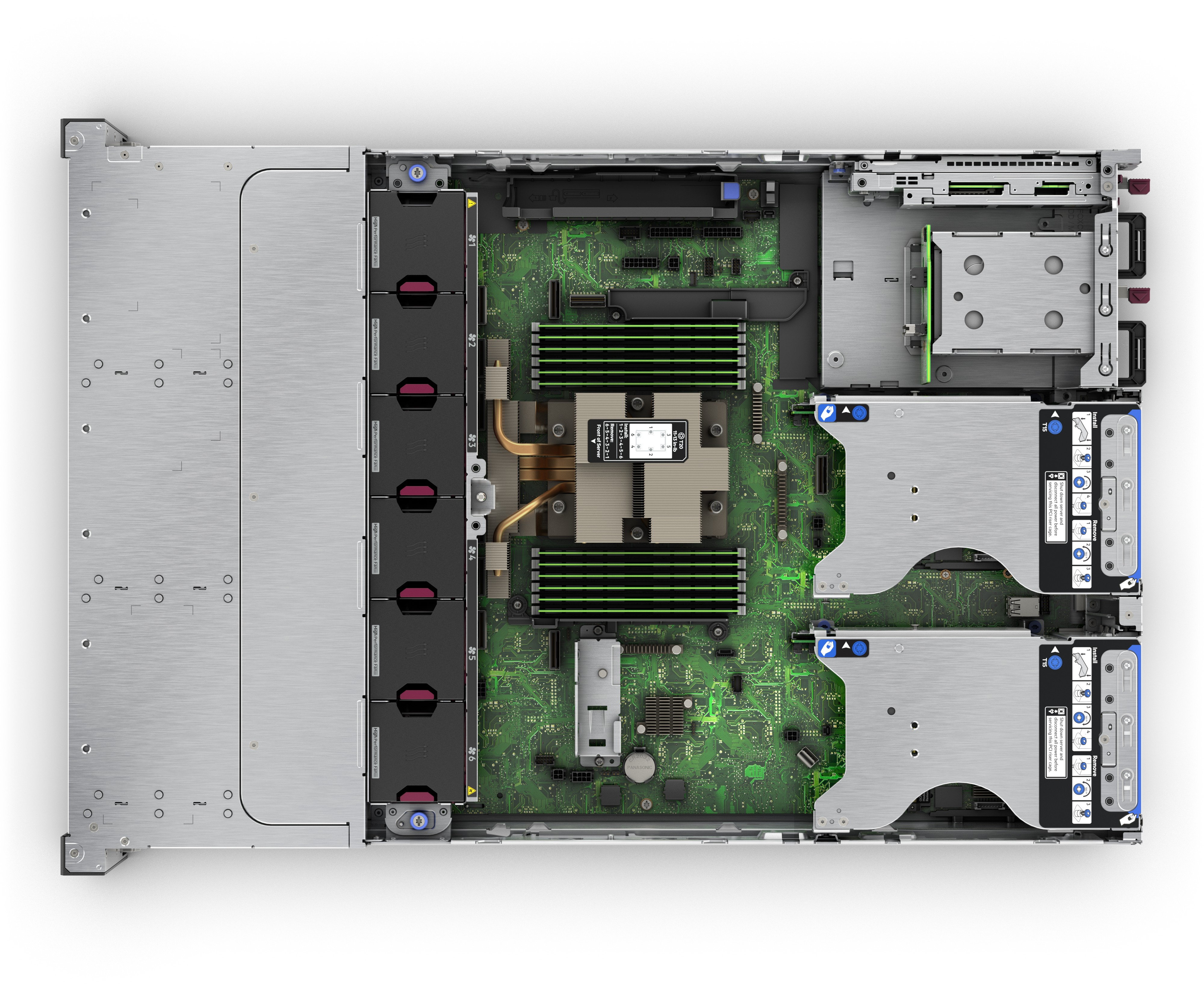 HPE ProLiant DL345 Gen11 Rack-Server 2U AMD EPYC 9115 64 GB RAM 8x 2.5" SFF MR416i-p 2x 1000W
