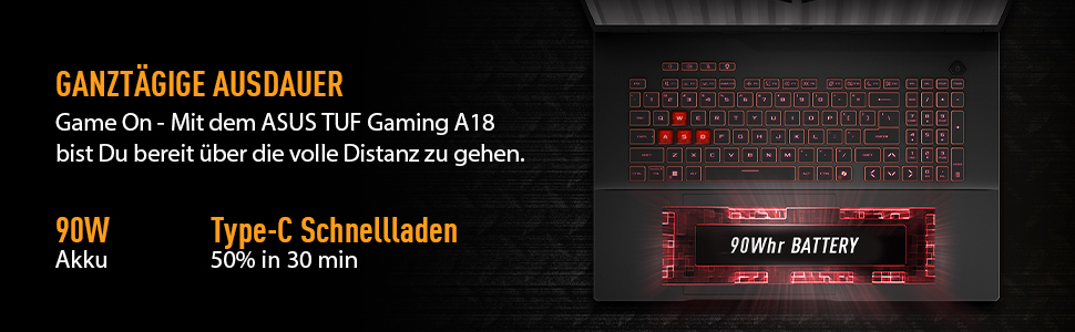 ASUS TUF Gaming A18 FA808UP-S8102W AMD Ryzen 7 260 16 GB RAM 1 TB SSD RTX 5070 18" Windows 11 Home Jaeger Gray