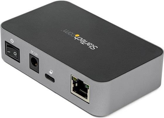 StarTech.com HB31C2A1CGS 3-Port-USB-C-Hub (LAN-Hub, 10 Gbit/s, 2x USB-A und 1x USB-C, 1m Hostkabel, powered, mit Netzteil) (HB31C2A1CGS)