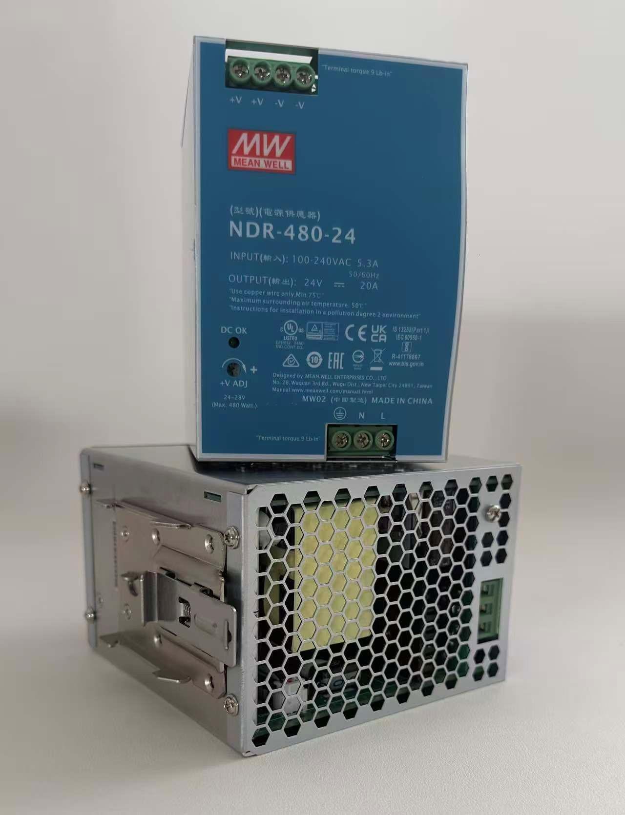 Ernitec ELECTRA-PWR-480-24V DIN-Rail Netzteil 24V 480W industriell Blau