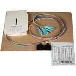 EFB-Elektronik Bestückte Spleißkassette mit farbigen abgesetzten Pigtails LC OM4 Hersteller: EFB Elektronik (53100.205)