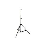 Walimex pro WT-803 Lampenstativ höhenverstellbar bis 208 cm, Lichtstativ aus Aluminium mit Tasche + Adapter, Studiostativ max. Traglast 3,5 kg, Blitzstativ für Studio und Mobil (1012525)