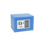 phoenix Einbruchschutz-Tresor COMPACT, blau für Wertgegenstände und Bargeld, empfohlen für 1.500 EUR - 1 Stück (SS0721EB)