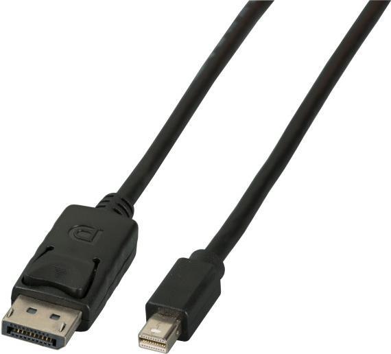 EFB-Elektronik Mini DisplayPort - DisplayPort Kabel, St-St, 1m, schwarz Hersteller: EFB Elektronik (K5565SW.1)