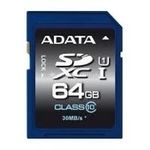 ADATA Premier SDXC Memory Card, Class 10 UHS-I - 64 GB (ASDX64GUICL10-R)