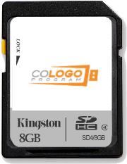 Kingston Technology 8GB Micro SD™ HC Card Class 4 ohne Adapter - Bulk (SDC4/8GBCP)