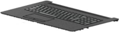 HP L22750-041 Notebook-Ersatzteil Gehäuse-Unterteil+Tastatur (L22750-041)