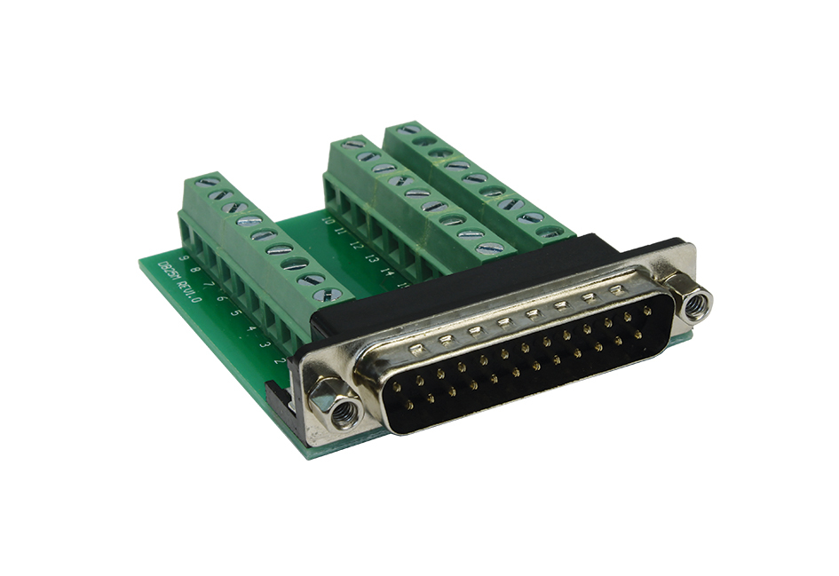 Exsys EX-49025 Kabeladapter 25p D-SUB auf 27p Grün, Silber