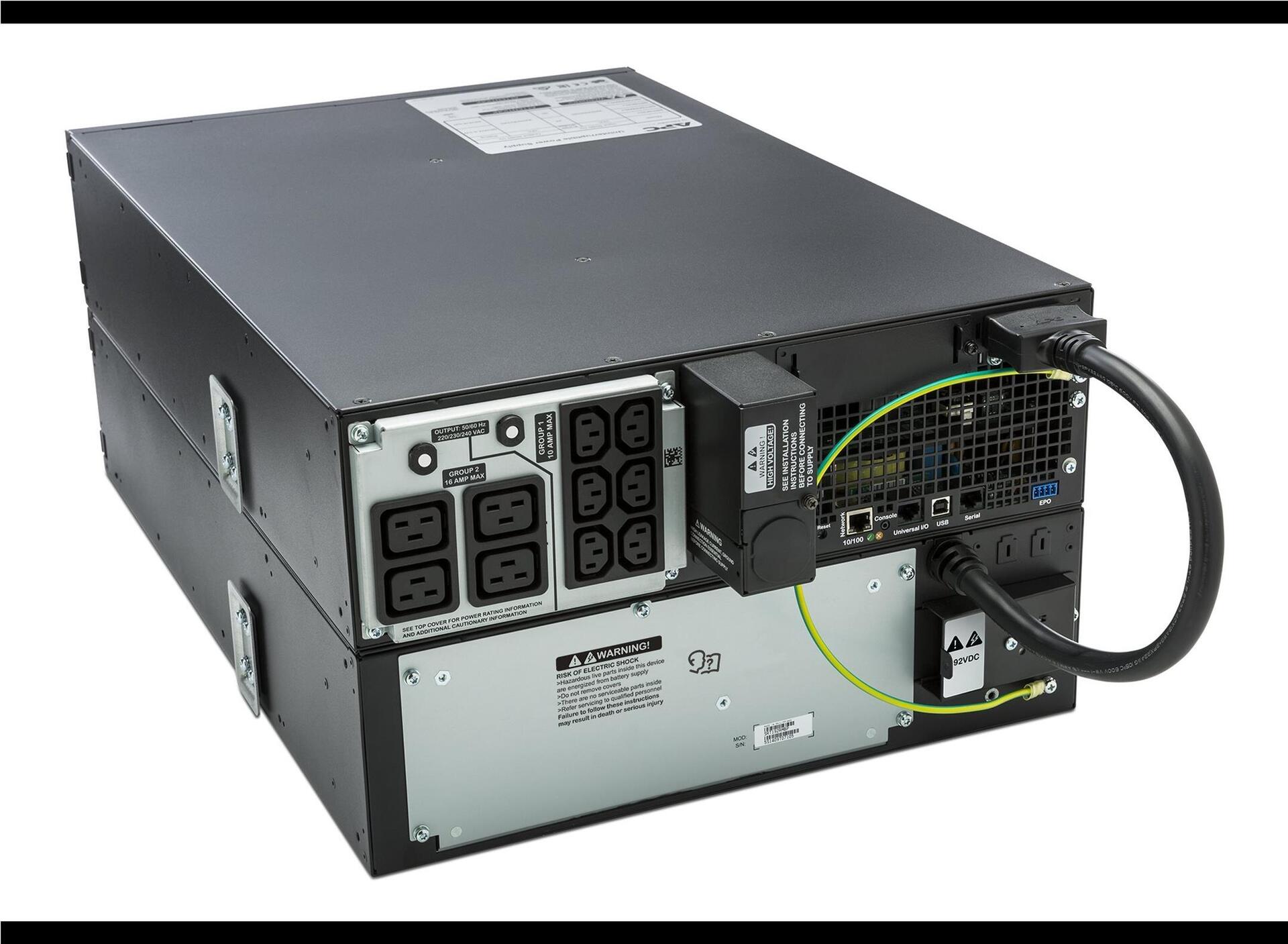 APC Smart-UPS SRT 192V Batteriegehäuse für 5kVA/6kVA RM Schwarz