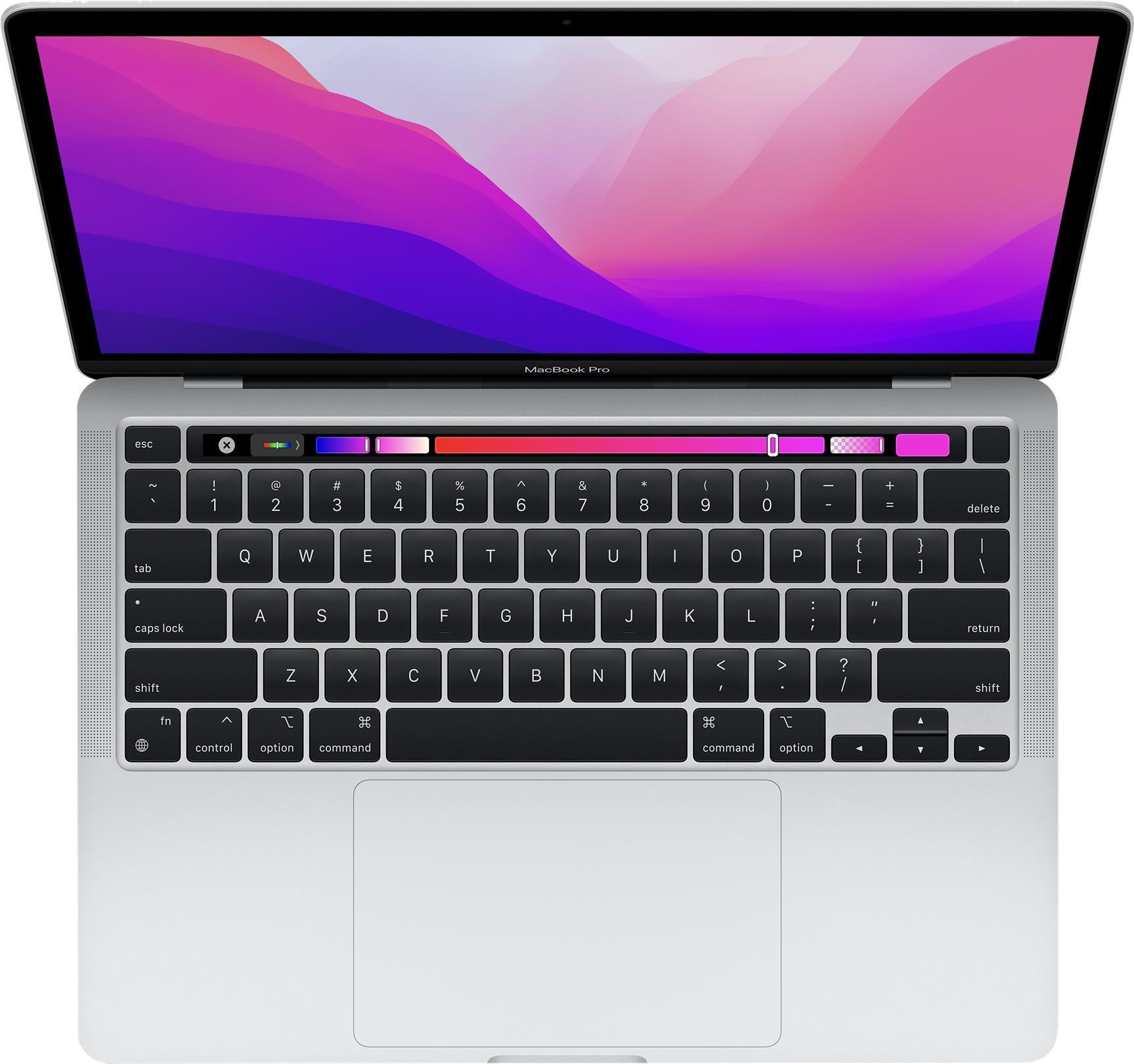 Apple MacBook Pro 13‘‘ M2 Silber CTO 8C-CPU 10C-GPU (16GB,1TB) (Z16T-0120000)