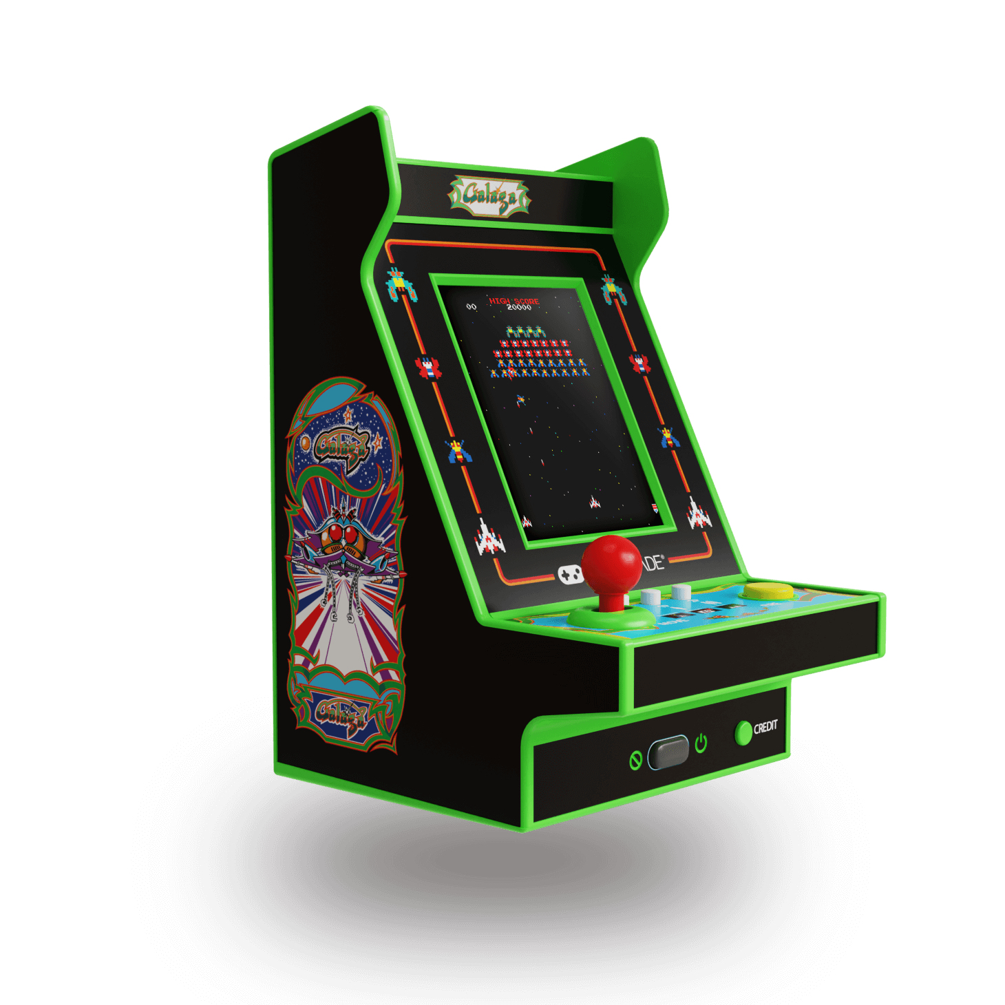 dreamGEAR My Arcade GALAGA Nano Player Pro Tragbare Spielkonsole 2.4" Mehrfarbig