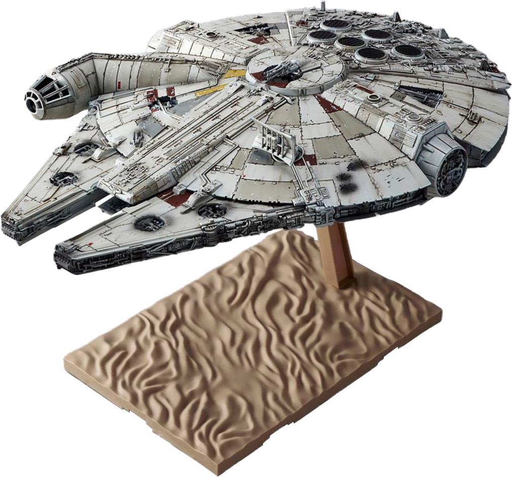Revell Bandai Millennium Falcon Spaceship model Montagesatz 1:144 (01211)
